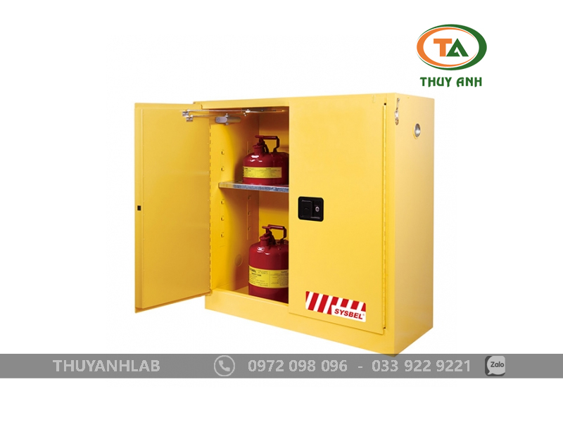 Tủ đựng hóa chất chống cháy WA810300 Sysbel (114 lít)