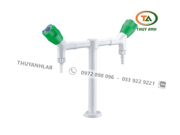  Vòi rửa hai nhánh phòng thí nghiệm WJH0721