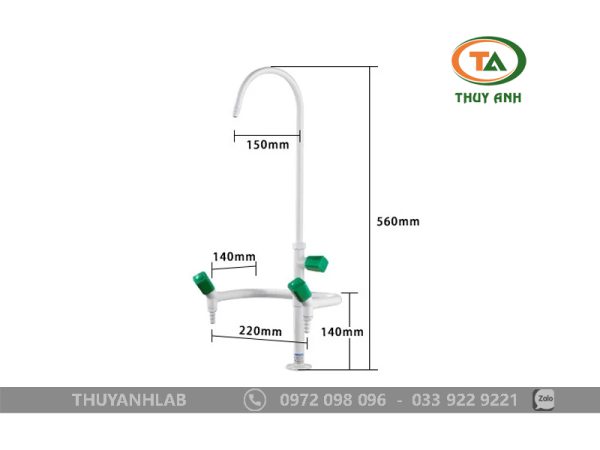 Vòi nước chuyên dụng dùng trong phòng thí nghiệm XSD-3301