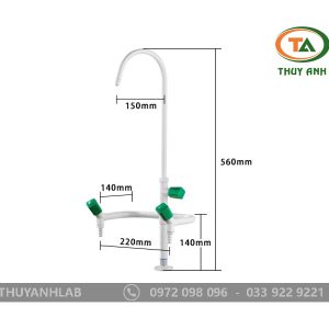  Vòi rửa phòng thí nhiệm 3 nhánh