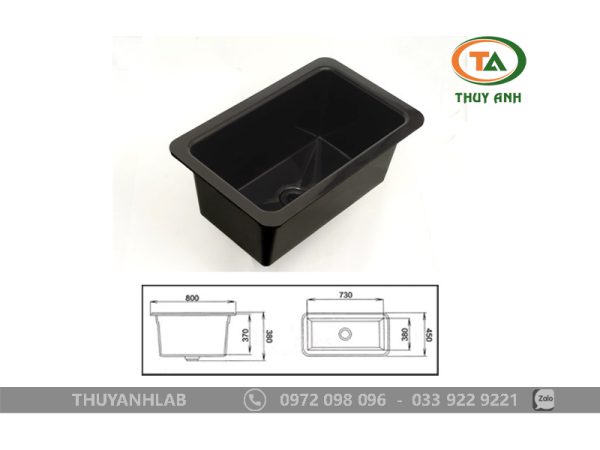  Chậu rửa chuyên dụng dùng cho phòng thí nghiệm XSD-8105