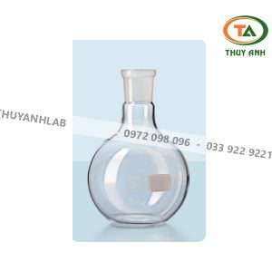 Bình cầu đáy bằng cổ nhám isolab