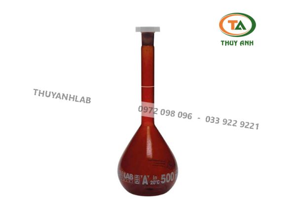 Bình định mức nâu isolab