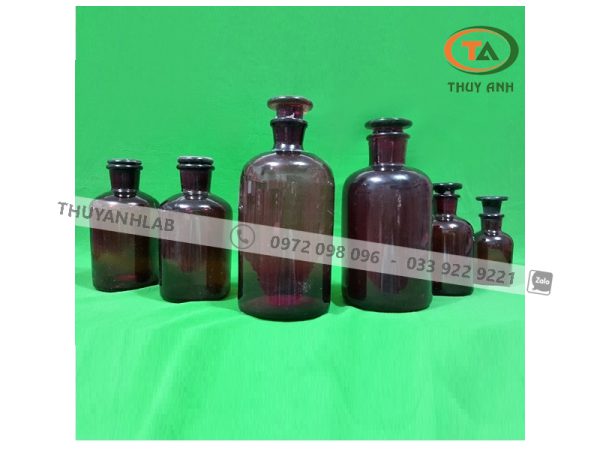 Chai nâu miệng hẹp 125ml