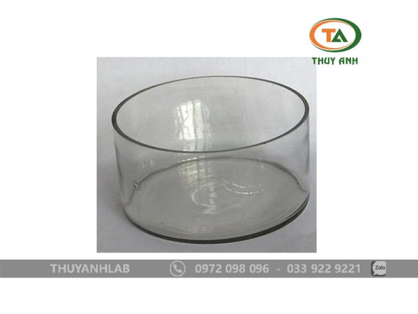 Chậu thủy tinh thí nghiệm