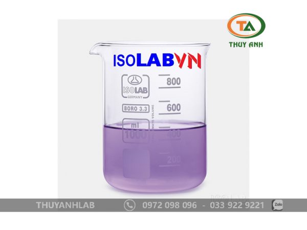 Cốc đốt thấp thành isolab