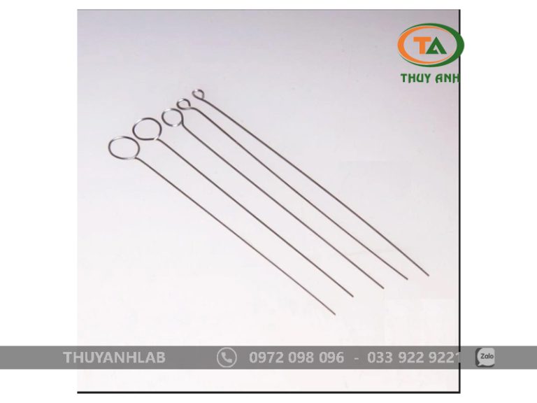 Que cấy vi sinh đầu bằng INOX - Thiết bị khoa học Hà Nội