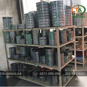Sàng rây tiêu chuẩn đường kính 200mm-kích thước lỗ 0.125mm