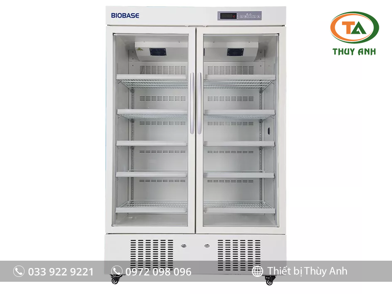 Tủ lạnh bảo quản vacxin BPR-5V650 Biobase (656 lít, 2°C - 8°C)