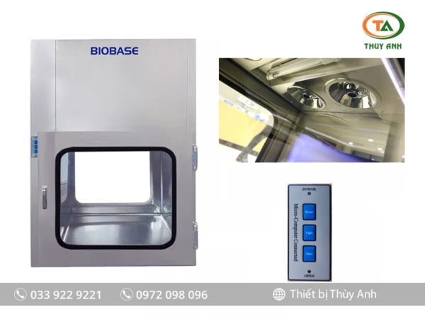 Hộp trung chuyển PassBox ASPB-01 BIOBASE (Air Shower, 125 Lít)