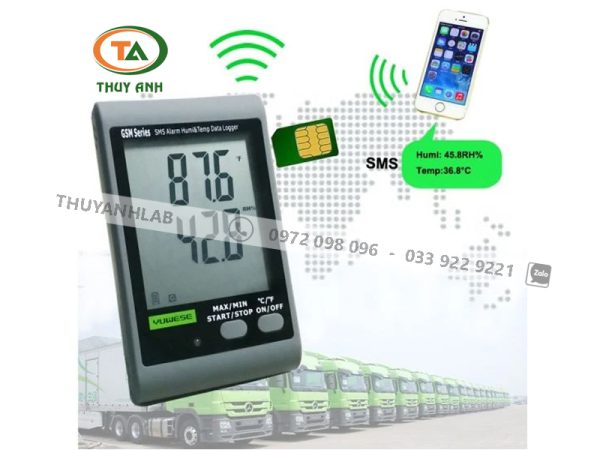Nhiệt ẩm kế tự ghi GSM-20E Trung Quốc