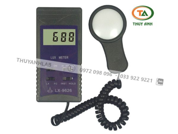 Máy đo ánh sáng LX9626 Huatec