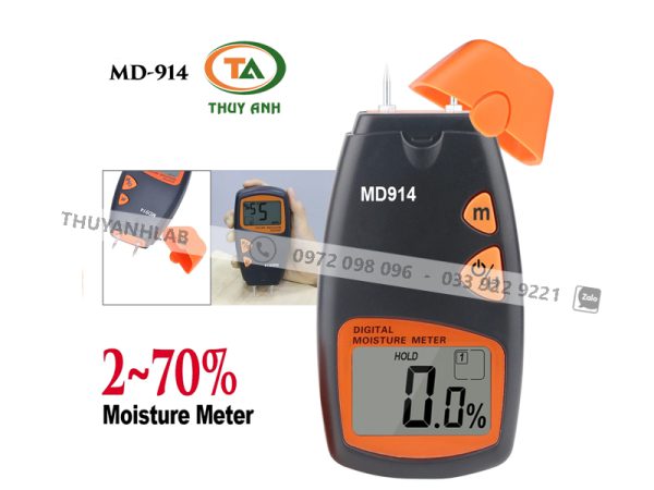 Máy đo độ ẩm gỗ MD914 Total Meter