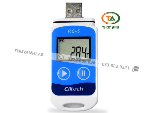 Nhiệt kế tự ghi RC-5 Elitech (-30°C ~+ 70°C)