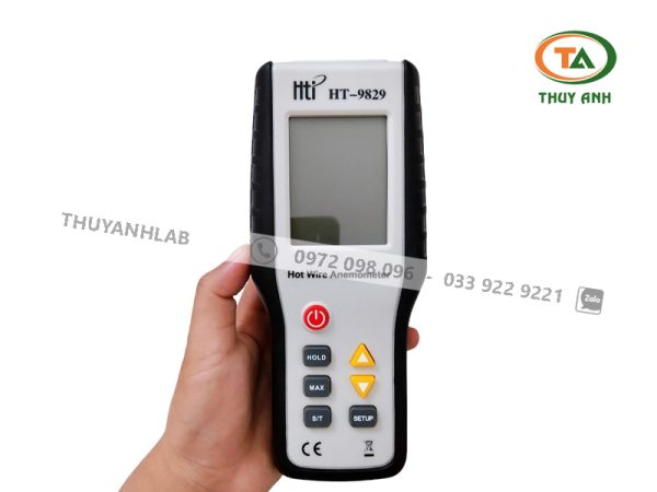 Máy đo lưu lượng gió HT9829 Total Meter