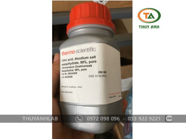 Hóa chất Sodium citrate dibasic sesquihydrate