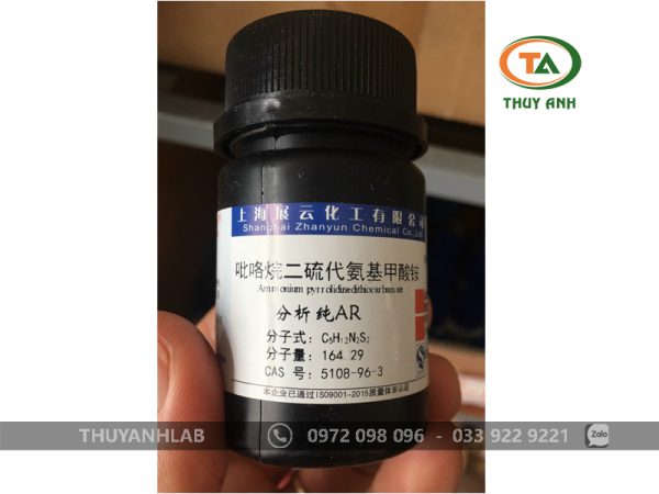 Ammonium pyrrolidinedithiocarbamate