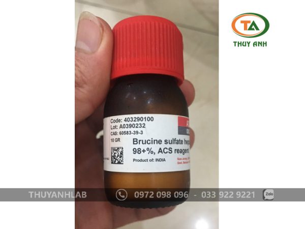 Brucine sulfate heptahydrate