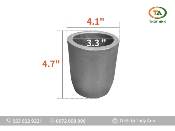 Nồi nấu graphite dùng để nung chảy kim loại / nhôm / vàng
