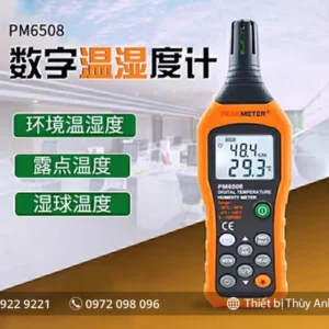 Máy đo nhiệt độ, độ ẩm, điểm sương PM6508 PEAKMETER