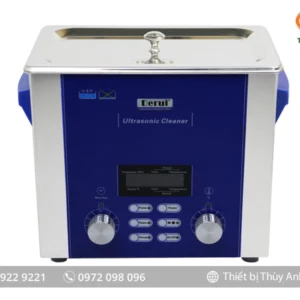 Bể rửa siêu âm DR-P60 DERUI (6 lít, 37KHz, đa chức năng)