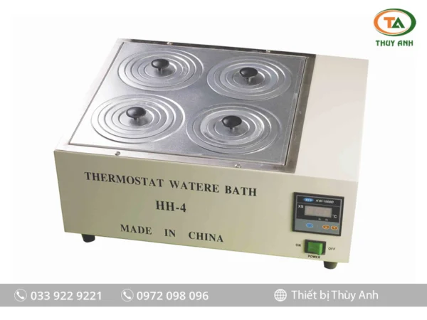 Bếp cách thủy HH-4 Trung Quốc (12 lít, 4 vị trí)