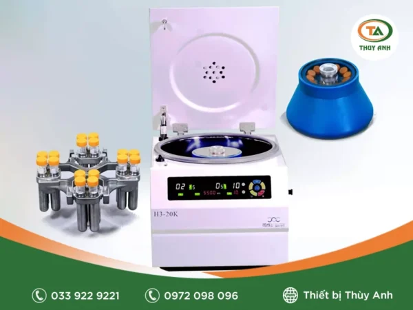Máy ly tâm tốc độ cao H3-20K KeCheng (20000 RPM, 26800xg)