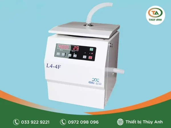 Máy ly tâm lọc để bàn L4-4F KeCheng (4000 RPM, 2800xg)
