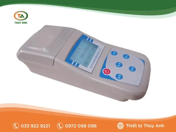 - Máy phân tích chất rắn lơ lửng SS-500BE QIWEI áp dụng nguyên lý so màu quang điện, hiệu suất ổn định và đáng tin cậy.