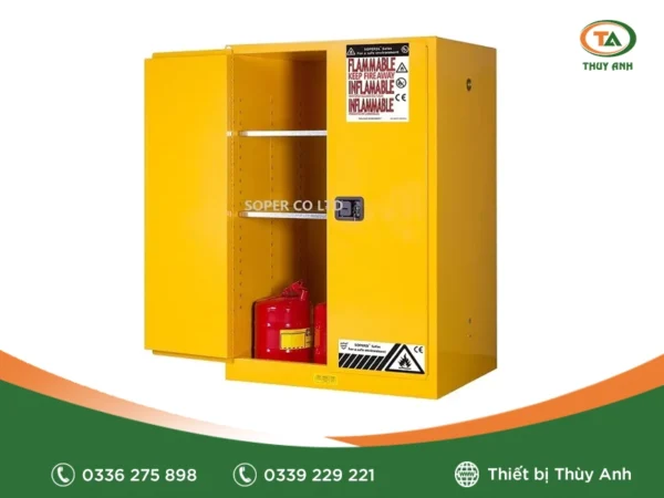 Tủ lưu trữ hóa chất chống cháy SSM100031 SUPER