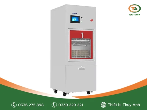 🧴 Máy rửa bình uống tự động BIOBASE BK-CW330Z – Giải pháp làm sạch nhanh & tiết kiệm cho phòng thí nghiệm