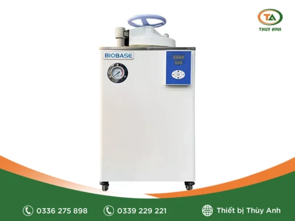 Nồi hấp tiệt trùng đứng BIOBASE BKQ-B50E – Dung tích 50L, hiệu quả, an toàn và dễ vận hành