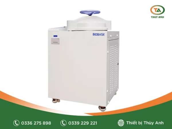 Nồi hấp tiệt trùng BIOBASE BKQ-B50L – Dung tích 50 lít, dạng đứng, máy in tích hợp