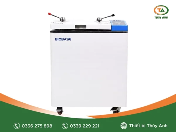 Nồi hấp tiệt trùng BIOBASE BKQ-Z30I – Dung tích 30 lít, dạng đứng, vận hành tự động
