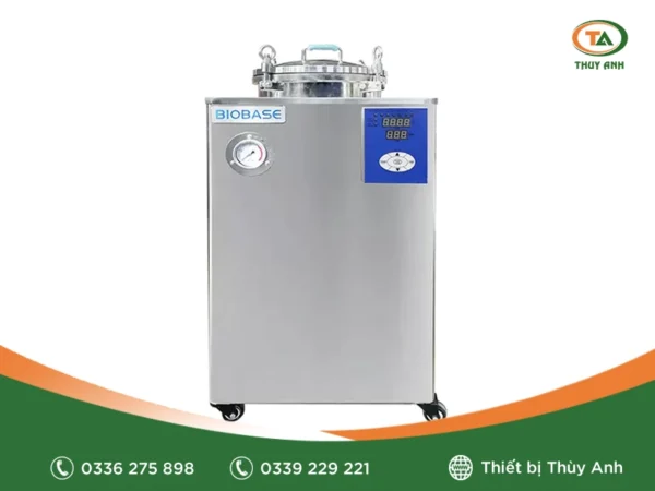 Nồi hấp tiệt trùng đứng BIOBASE BKQ-Z50E – Dung tích 50L, hiệu quả, an toàn và dễ vận hành