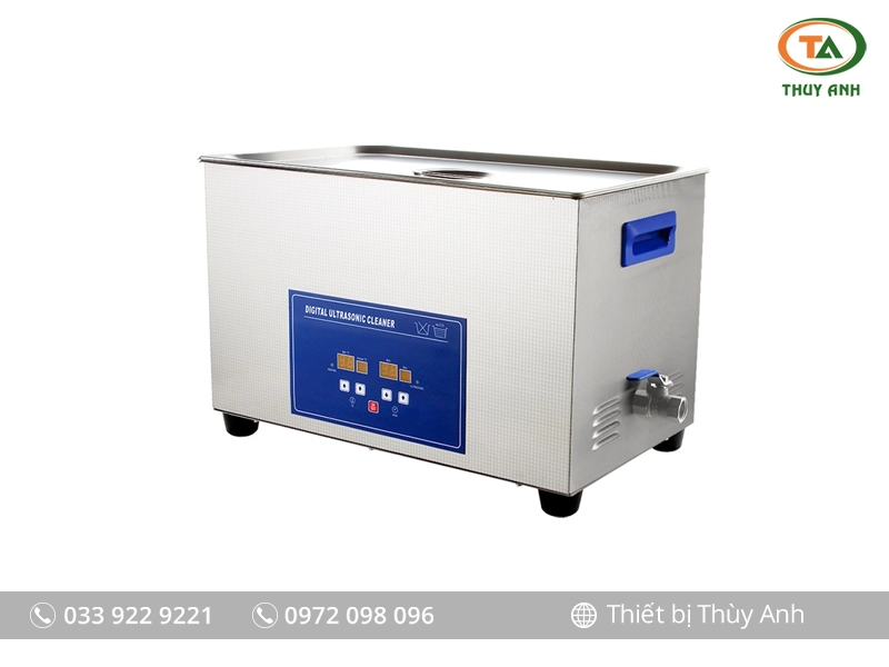 Bể rửa siêu âm kỹ thuật số PS-120A Jeken – Dung tích lớn, công suất mạnh, làm sạch tối ưu